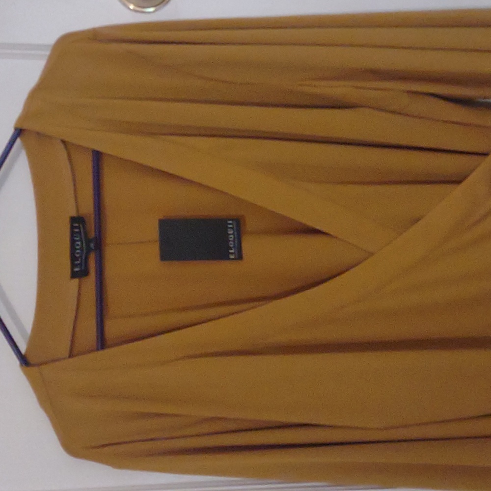 NWT ELOQUII | Tie Up Flare Dress